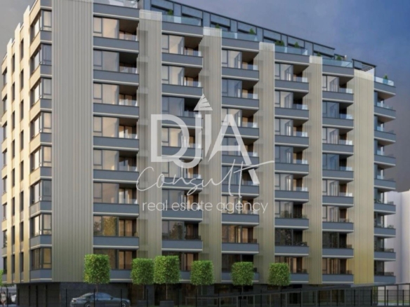 Тристаен апартамент в нова сграда с впечатляваща архитектура и отлична локация. - 0