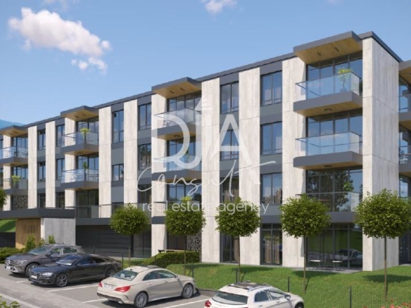 Тристаен апартамент с панорамна гледка в бутикова сграда в кв. Драгалевци - 0