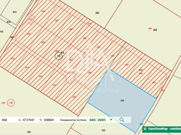 Продава парцел — с. Гурмазово / местност Мъртвак 📌 ПИ 18174.18.116 | 2 600 кв.м | Земеделска земя – Нива, кат.4 - 0