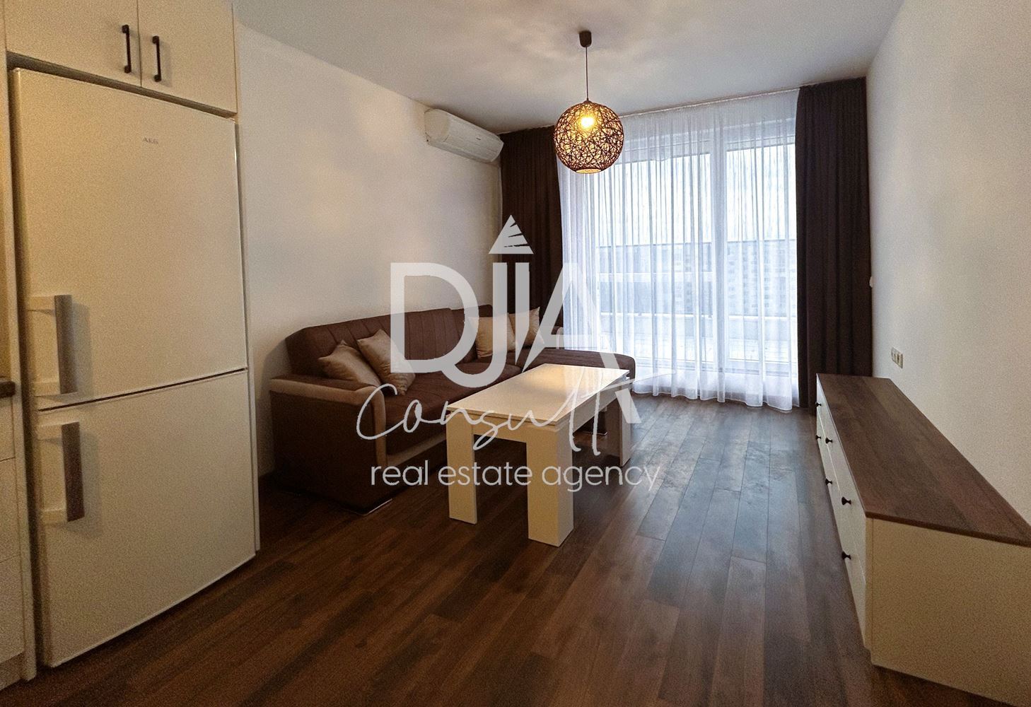 Нов двустаен апартамент под наем в ж.к. Връбница 2, до метростанция и Северен парк - 0